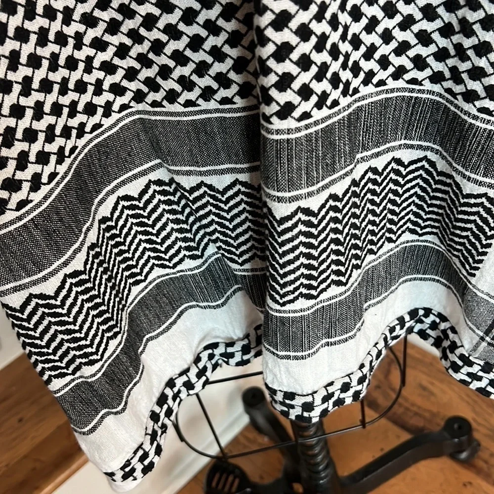 cecilie copenhagen 1005 Dress 1, O, Short Sleeves black and cream - Picture 7 of 16